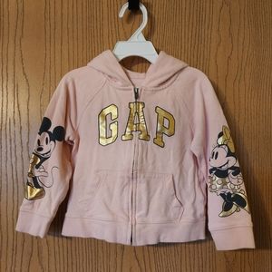 📚 Disney GAP toddler zip front hoodie